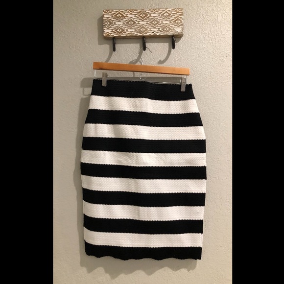 Express Dresses & Skirts - {Express} Striped Pencil Skirt